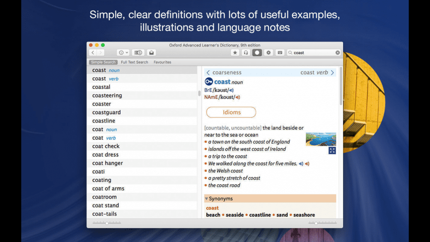 Free oxford advanced learners dictionary free for mac